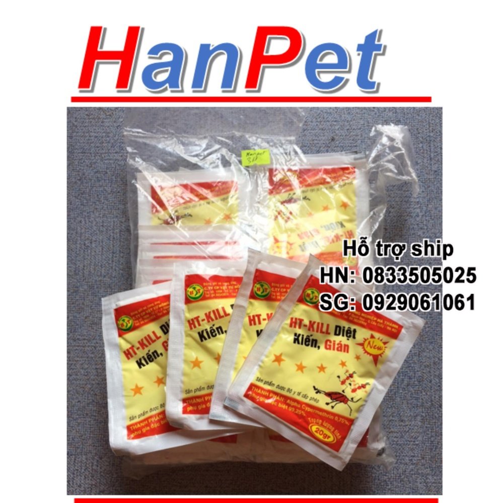 -16 gói Thu ốc diệt kiến gián mối