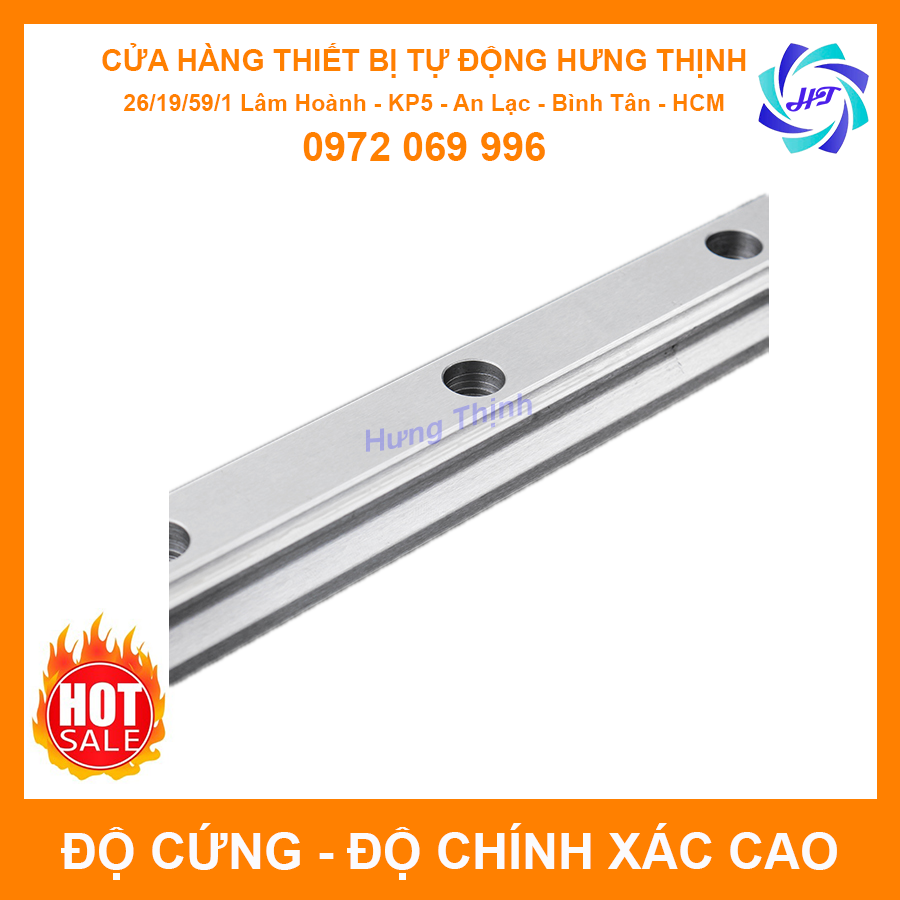 Ray Trượt Vuông 20 Dài 1000mm
