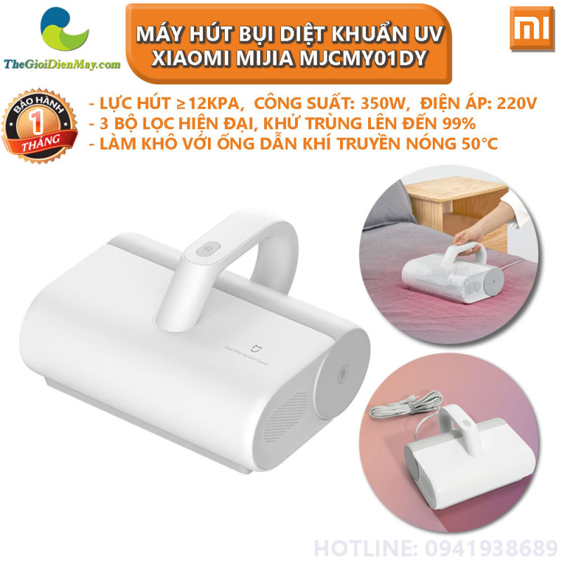 Máy hút bụi diệt khuẩn UV Xiaomi Mijia MJCMY01DY - Bảo hành 1 tháng - Shop Thế Giới Điện Máy