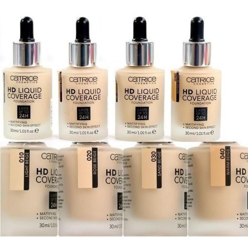 Kem nền che khuyết điểm kiềm dầu Liquid Coverage Foundation 30ml