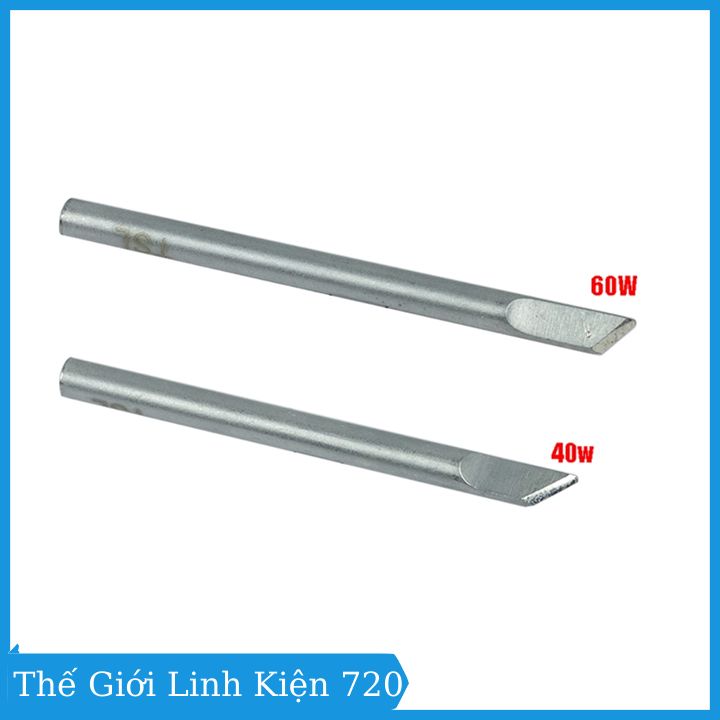 Mũi hàn nhọn, hàn dao thay thế cho mỏ hàn nung 40W / 60W
