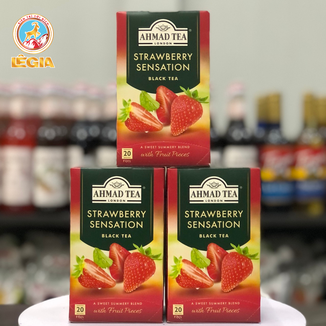 TRÀ AHMAD DÂU 40G - AHMAD STRAWBERRY TEA 40G