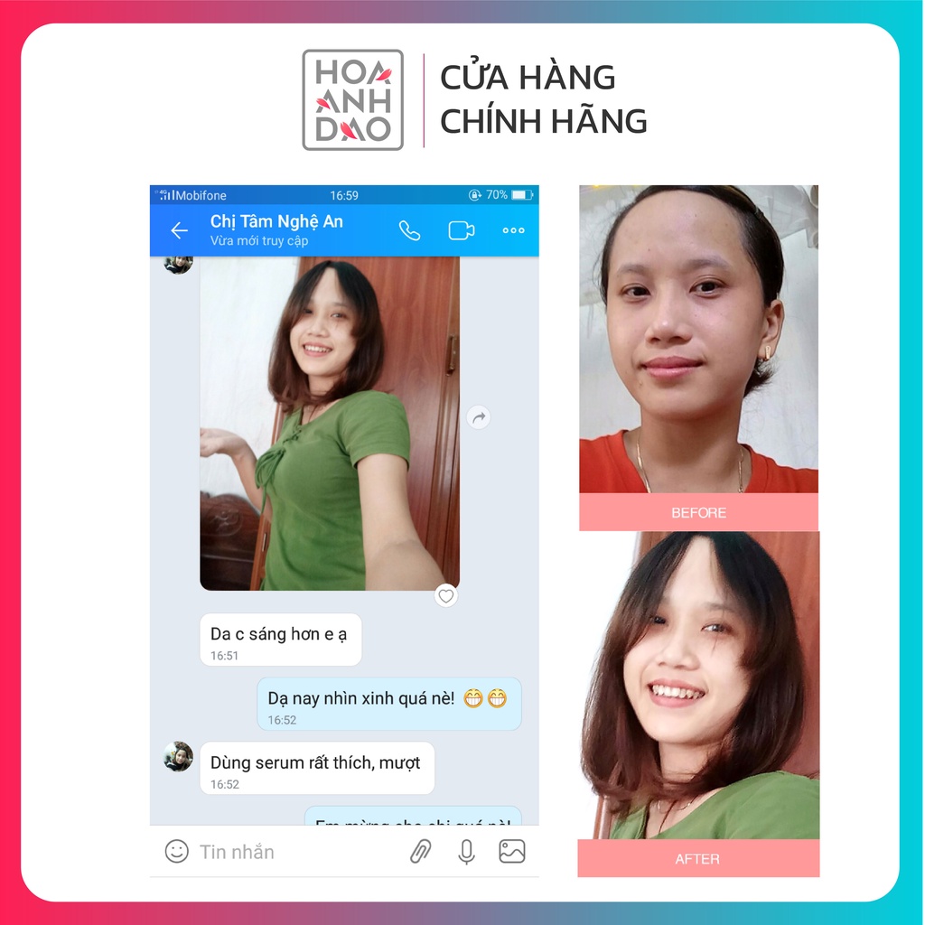 Sữa rửa mặt trắng da Sakura Brightening Cleanser