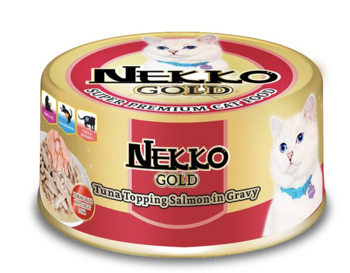PATE NEKKO GOLD CAO CẤP THỨC ĂN ƯỚT CHO MÈO Lon 85g