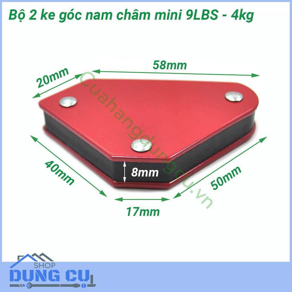 Bộ 2 ke góc nam châm - 4kg