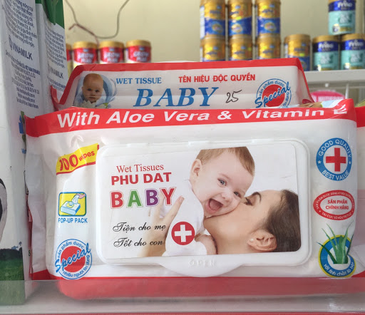 KHĂN GIẤY ƯỚT PHÚ ĐẠT CAO CÂP 100 TỜ/GÓI
