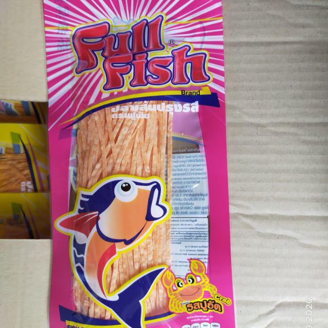 [HCM]Combo 4 gói ( 4 vị) Cá khô sợi Full Fish 80g thái lan 4 vị