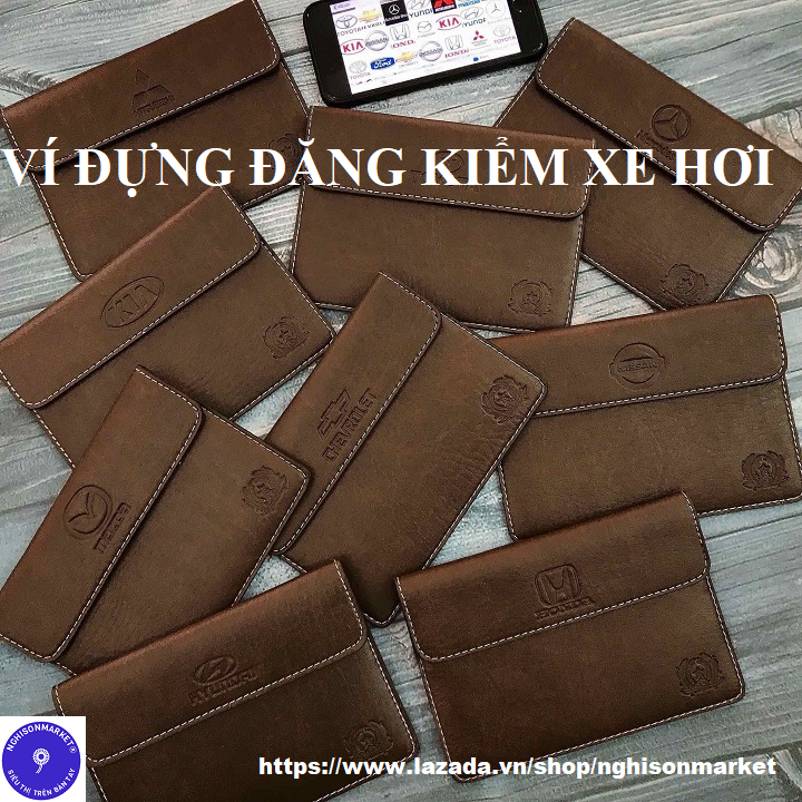 VÍ XE HƠI Ví đựng giấy tờ oto (Đăng ký,Đăng kiểm)