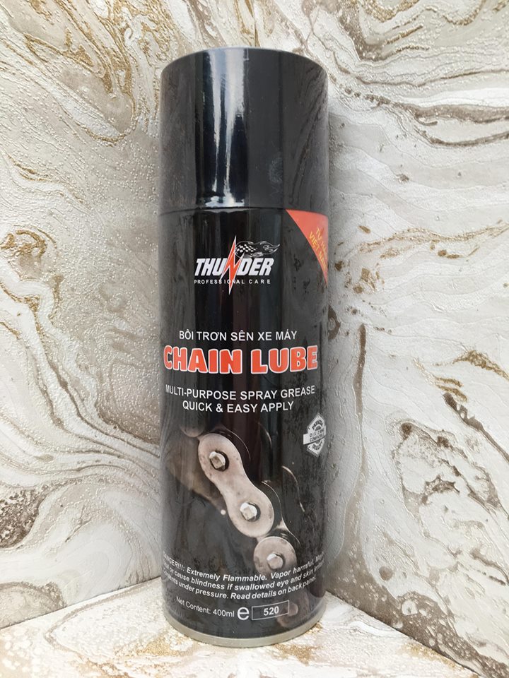 [HCM]Chai xịt sên - chai xịt vệ sinh sên Thunder 400ml