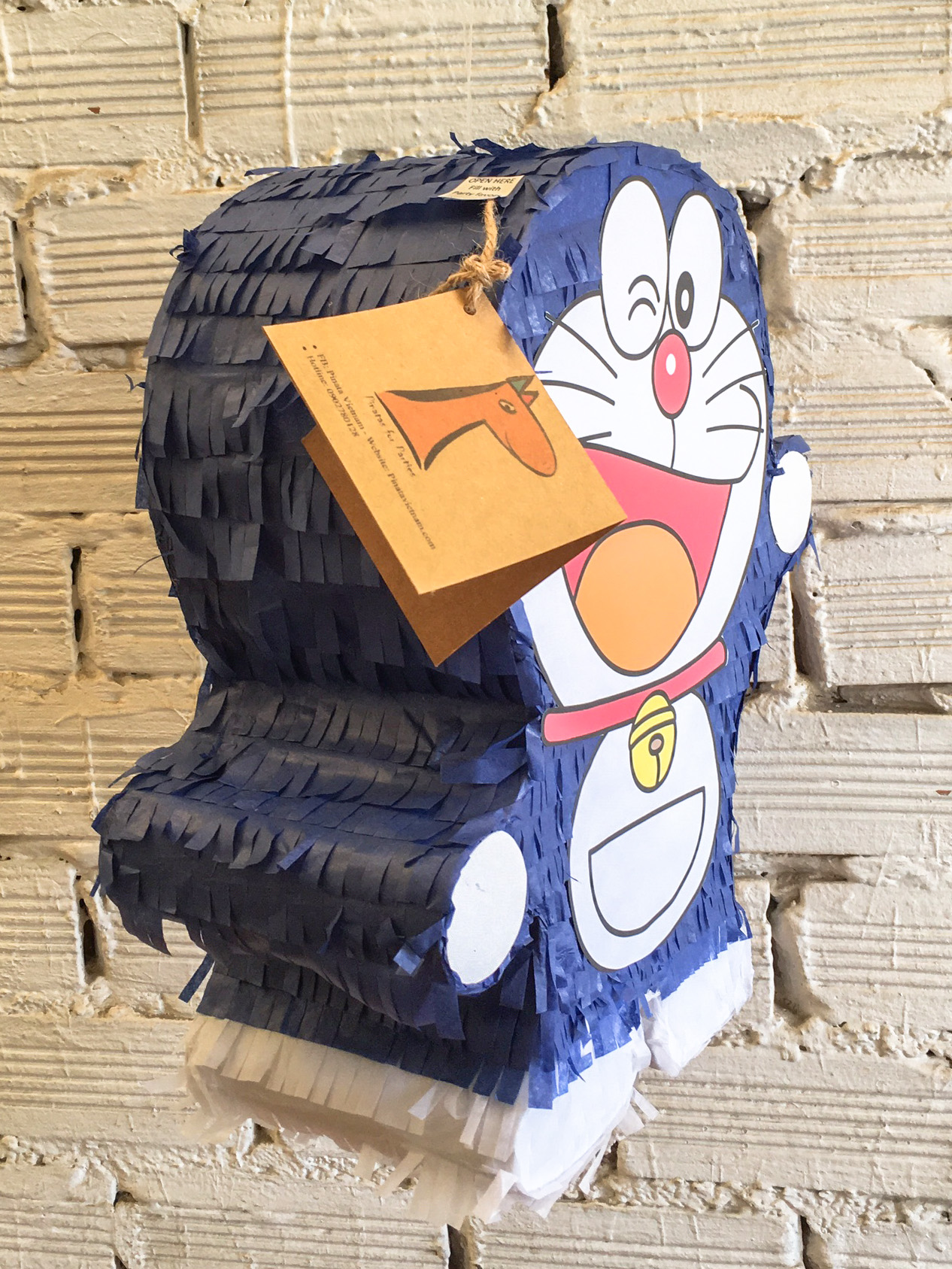 PINATA DORAEMON ((không bao gồm kẹo và gậy đập)