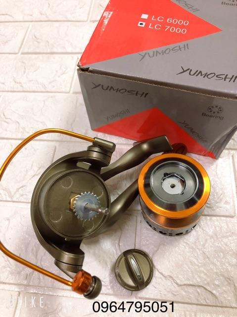 Máy câu yumoshi lc 4000-5000-6000-7000  (cam kết đổi trả trong 2 tuần đầu)