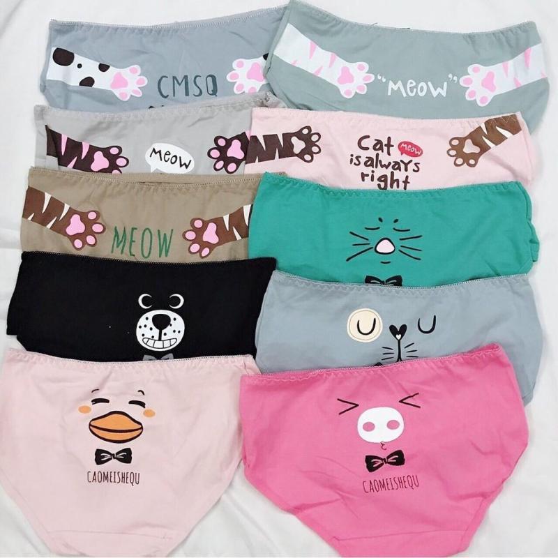 Nơi bán Bộ 10 quần lót Thái cho bé hoạt hình chất mịn,mát TA11 (chọn tại phân loại)