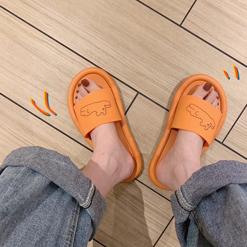[HCM]Dép Gấu nhún CUTE - Đế chống trượt - KAShop