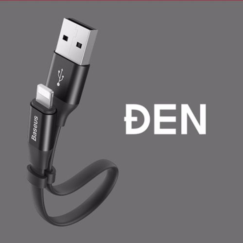 Cáp sạc Baseus Lightning Portable 23cm