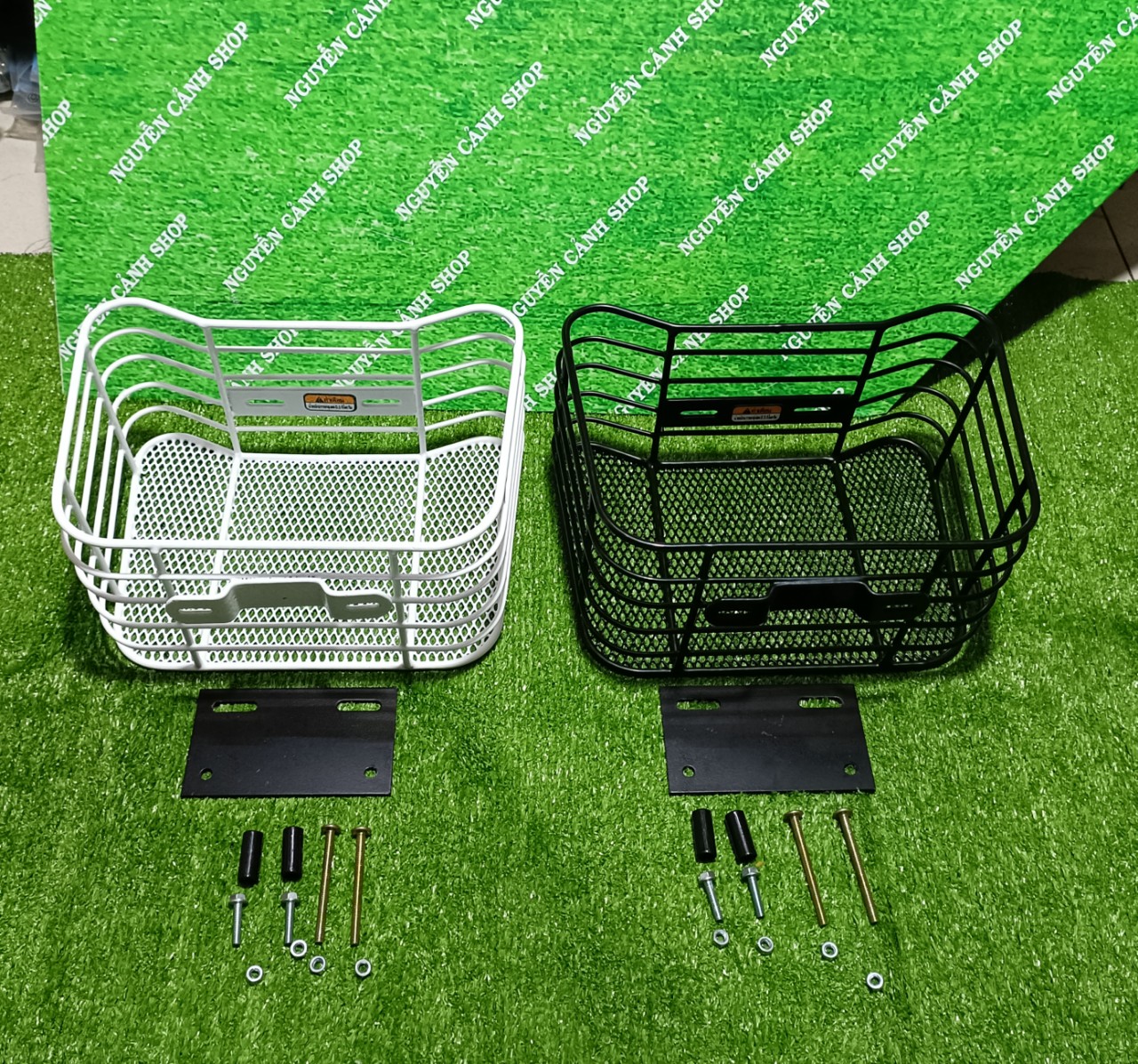 Rổ xe scoopy mẫu V2 Vuông