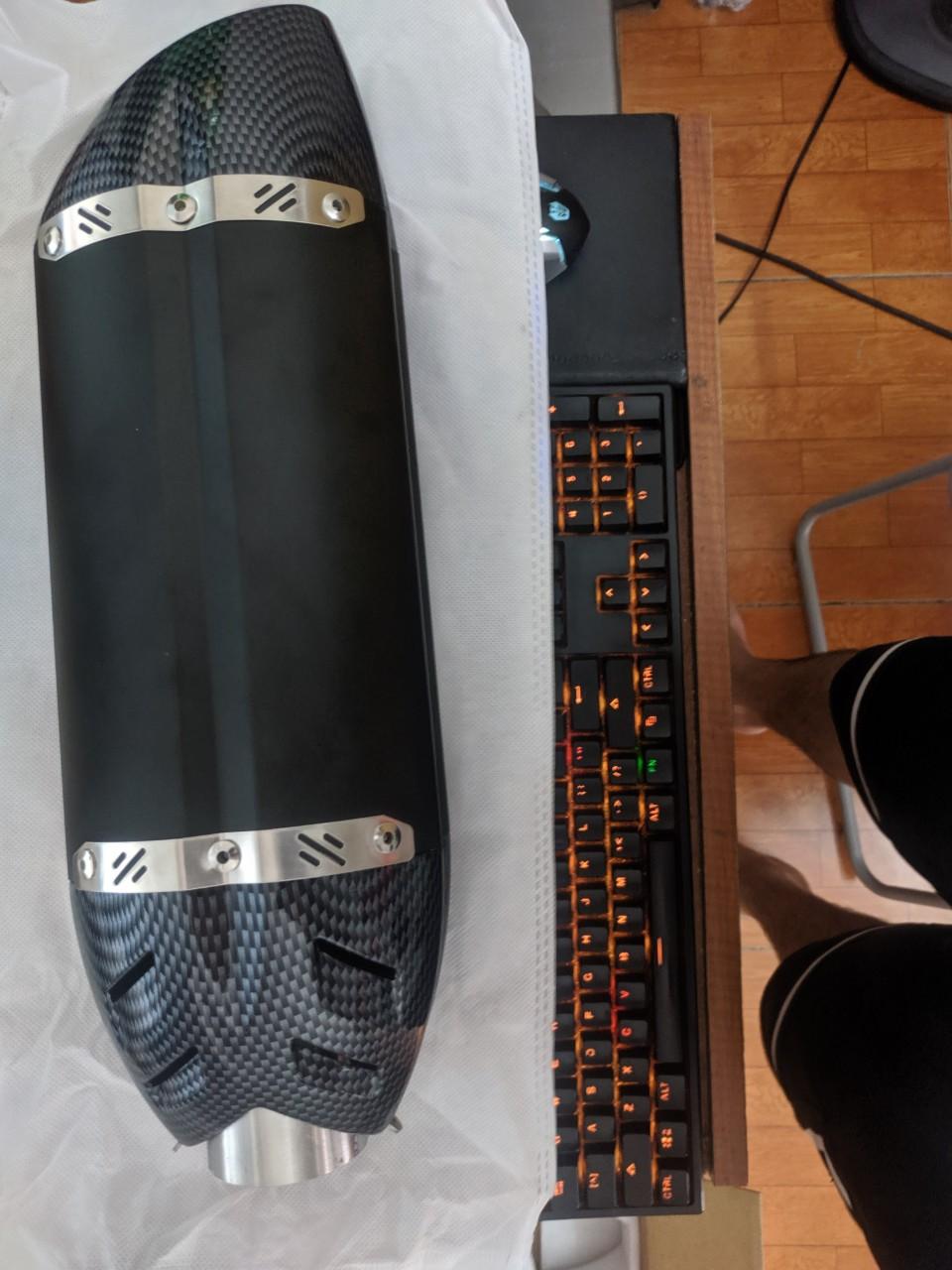 Pô MIVV Carbon cho xe máy