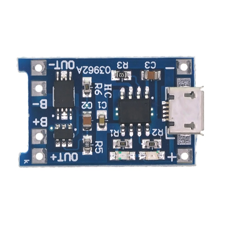 Mạch Sạc Pin Lithium TP4056 Có IC Bảo Vệ - Cổng Sạc Micro/Type C
