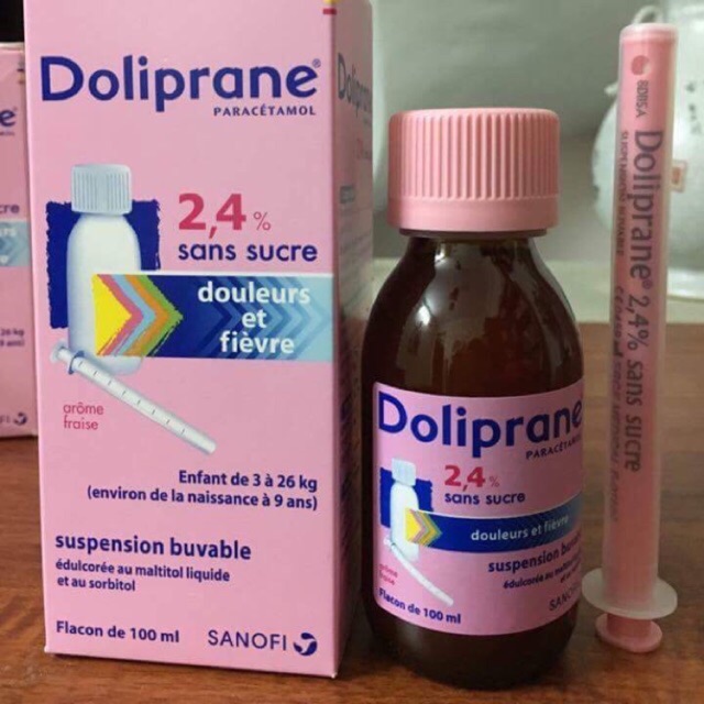 Hạ sốt Doliplane của Pháp