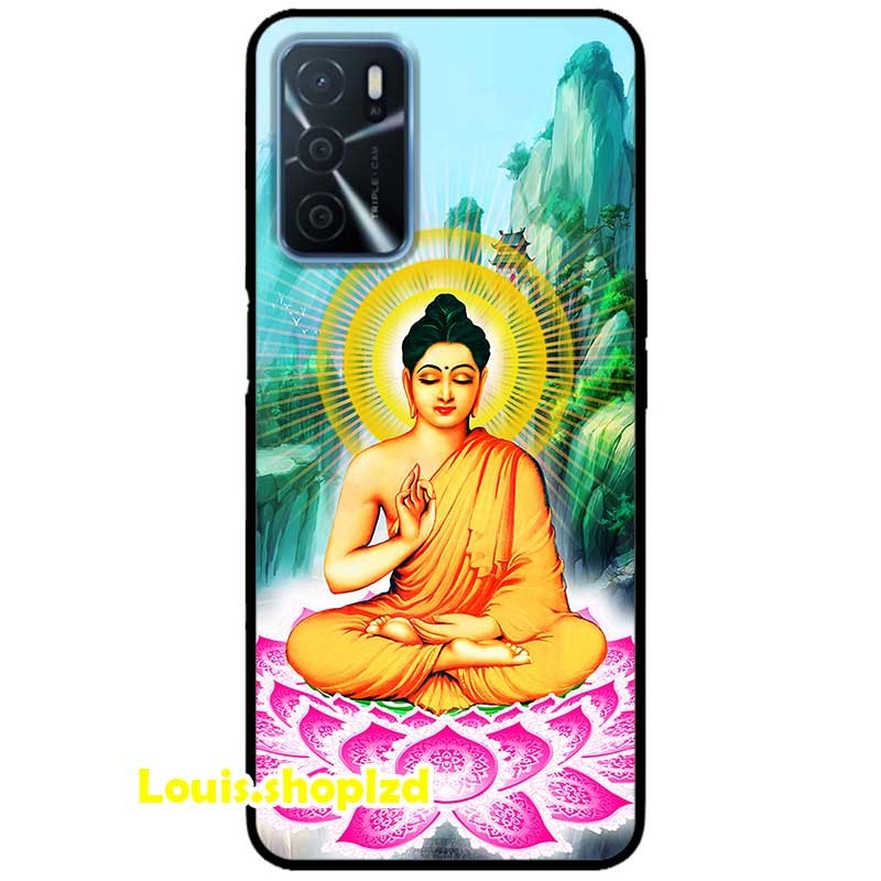 Ốp lưng dành cho oppo a16 mẫu phật ngồi sen