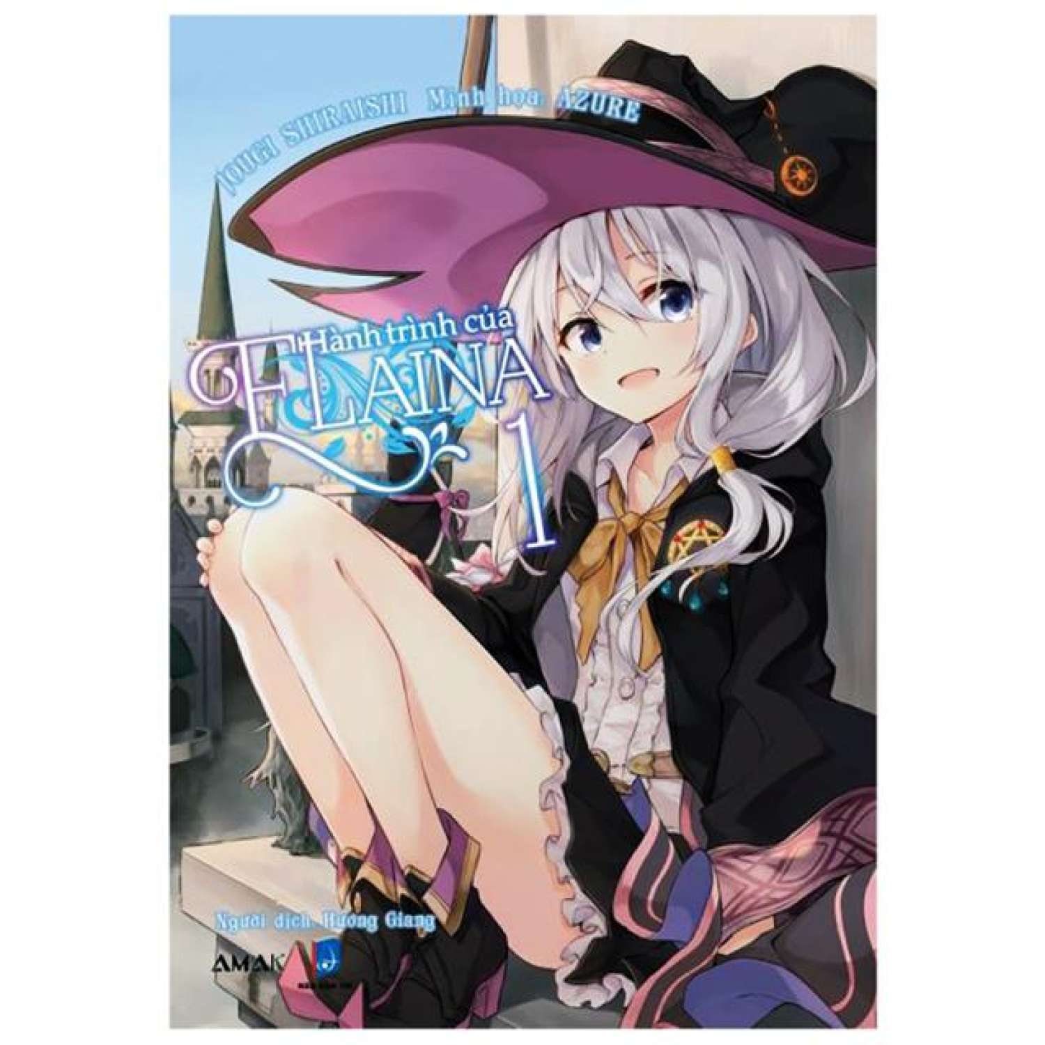 Sách hành trình của elaina - tập 1 - light novel - amak