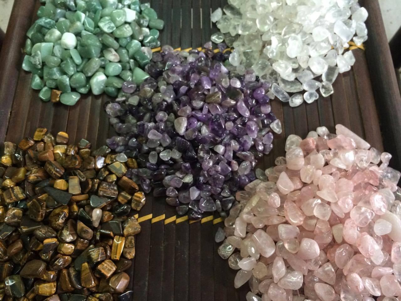 ĐÁ THẠCH ANH VỤN CÁC MẦU