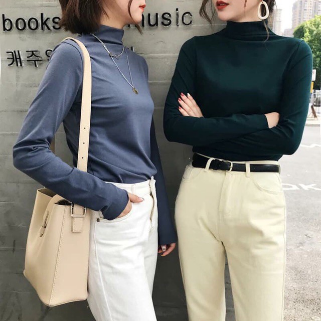 Áo giữ nhiệt THUN LẠNH Cổ 3 Phân