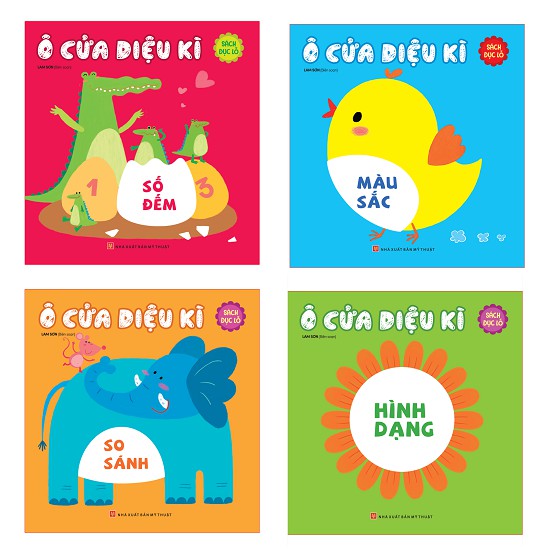 Sách Đục Lỗ - Combo Ô Cửa Diệu Kì - (Bộ 4 Cuốn )