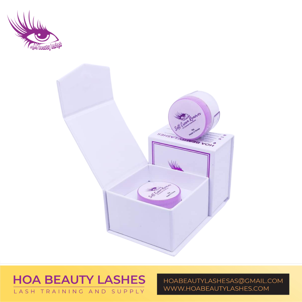 [Chính hãng] Sáp tháo mi  SOFT CREAM REMOVER  Hoa beauty Lashesvn