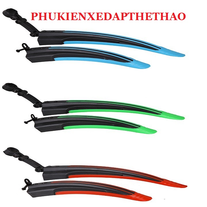 Chắn bùn xe đạp thể thao sọc màu