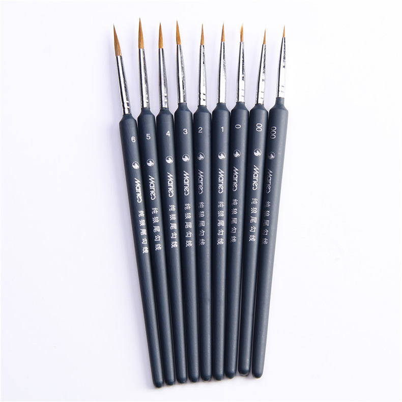[HCM]Bộ 10 cọ tỉa Maries