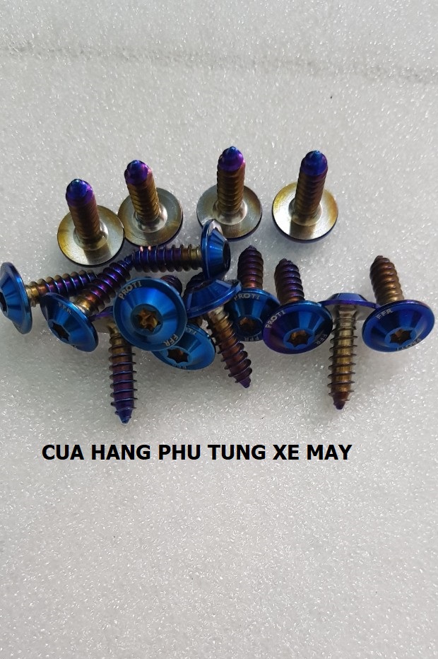 Bộ 15 ốc PROTI TITAN gắn dàn áo xe SIRIUS