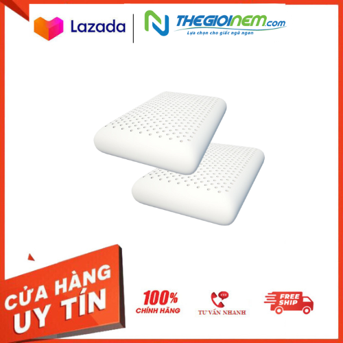 Combo 2 gối cao su kim cương ovany
