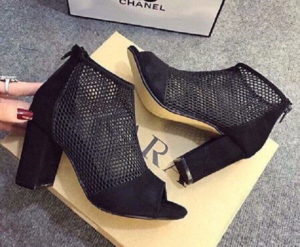 [HCM]G1060 - Giày Elisa Boot lưới cổ ngắn