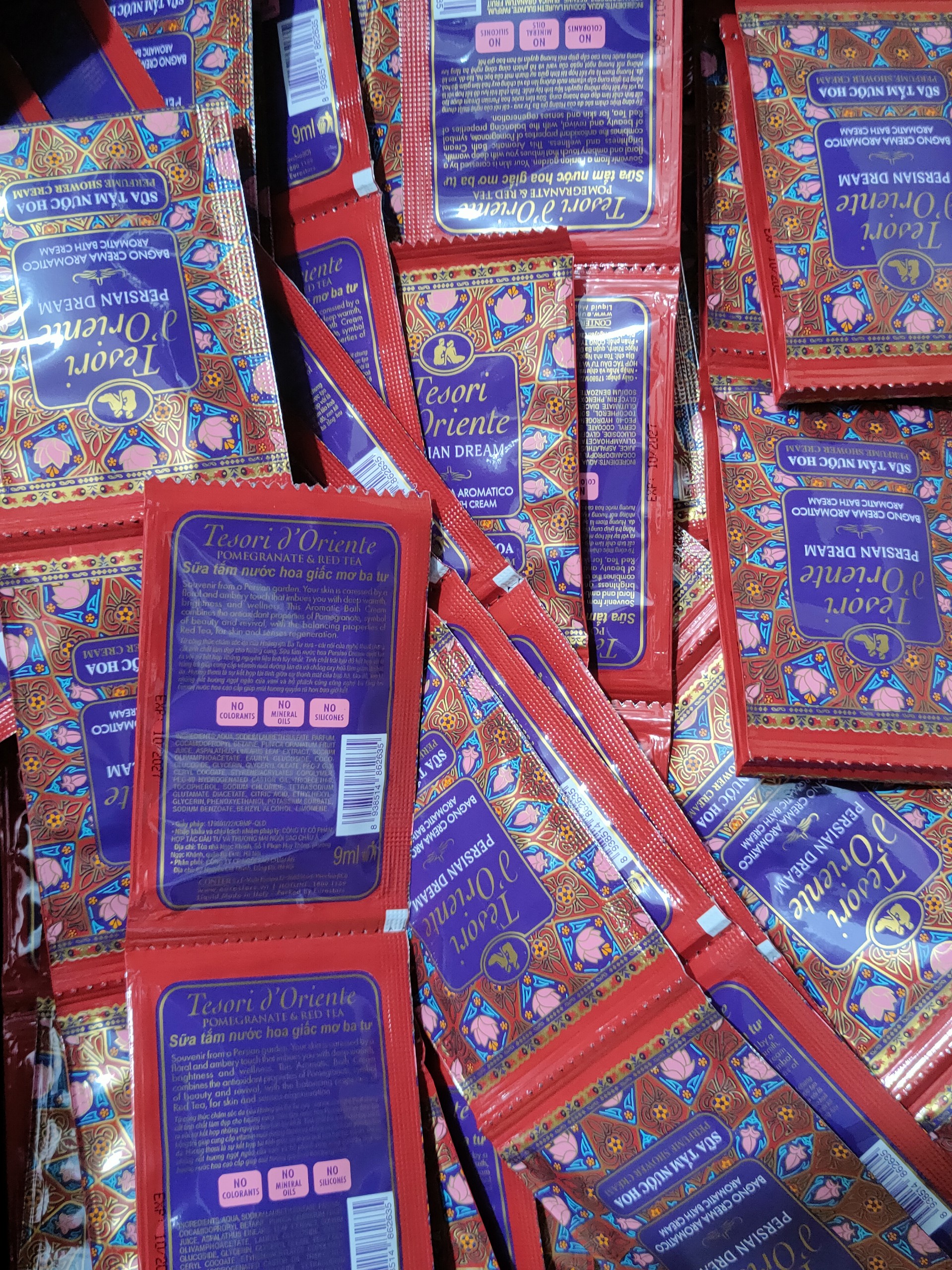 Sữa tắm nước hoa Tesori d’Oriente 12x7ml