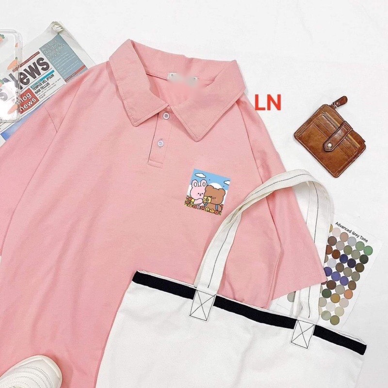 ÁO POLO GẤU VS THỎ CUTE