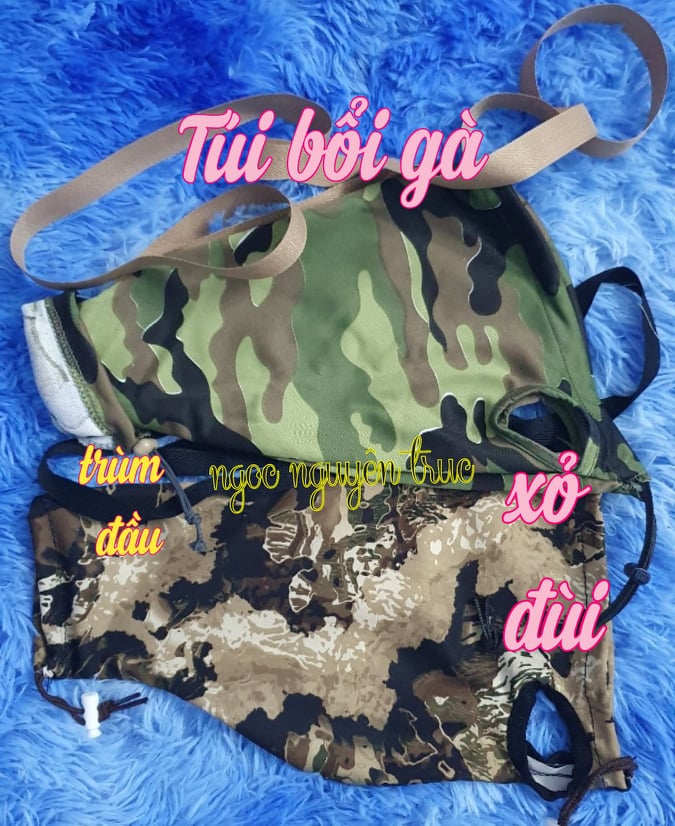 [HCM] 2  túi bổi gà trùm đầu