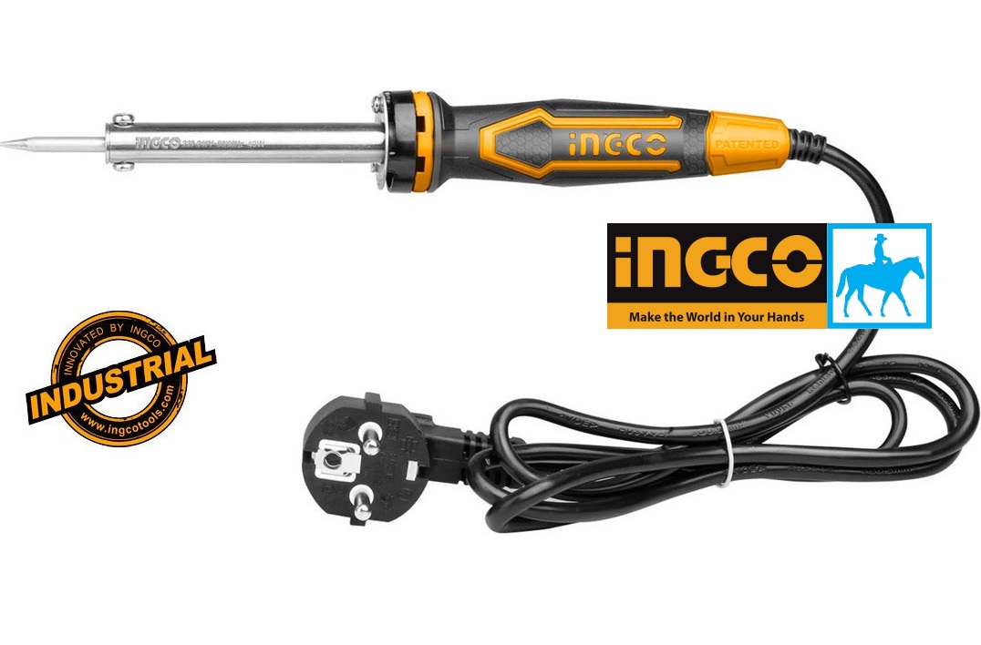 Mỏ hàn chì Mũi thẳng nhọn 60W 100W INGCO SI0268 Mỏ hàn điện