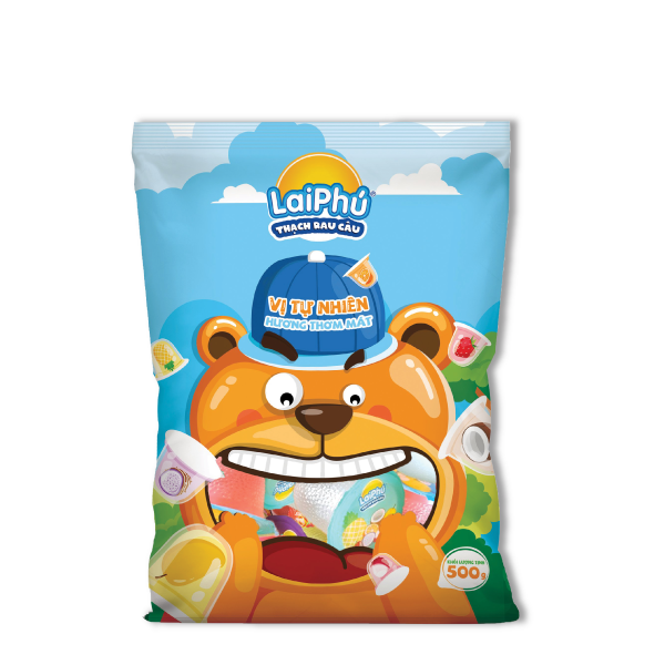 Thạch Rau Câu Lai Phú Gói 500G