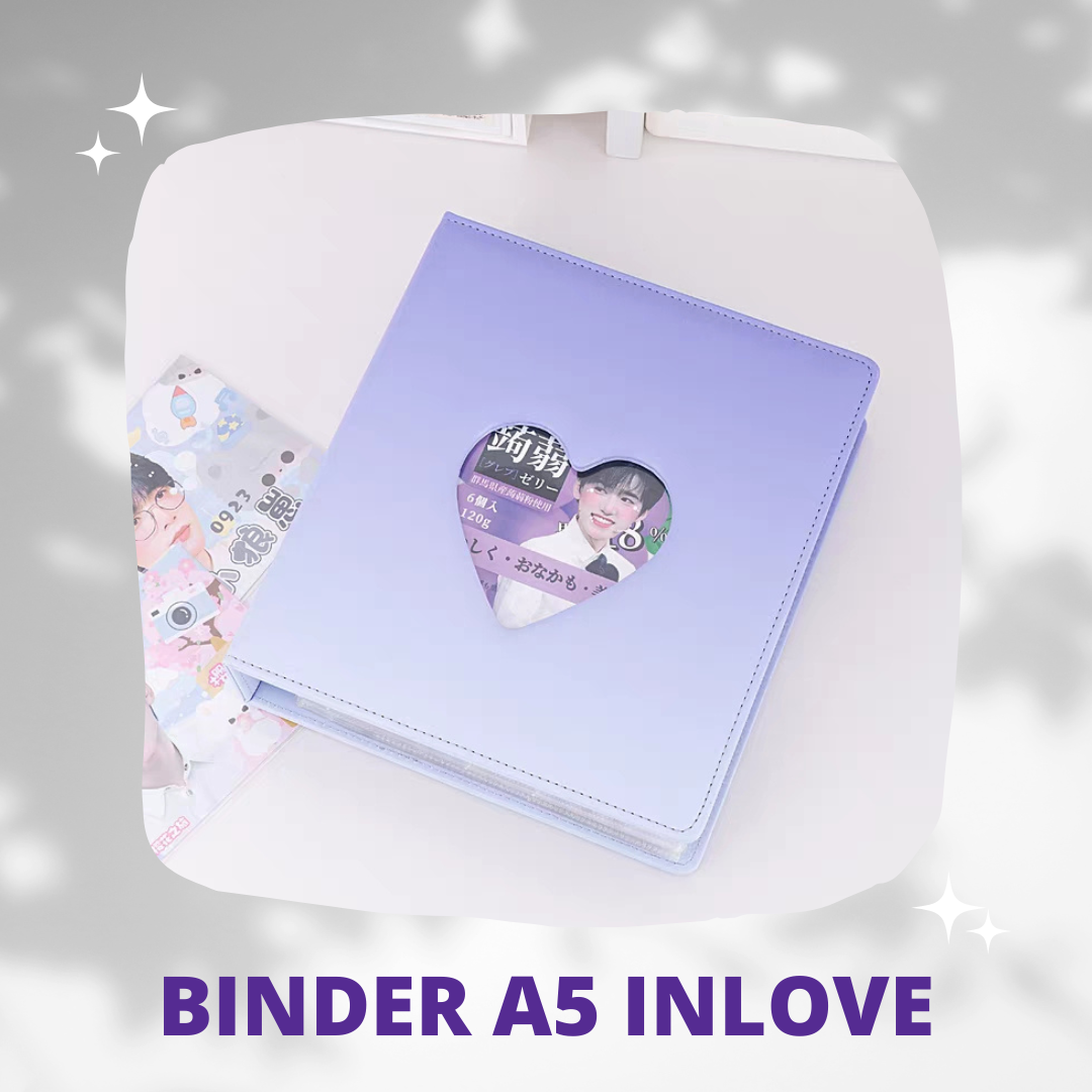 Binder PY A5 InLove - 6 Rings