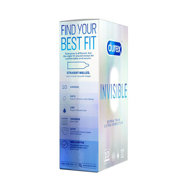 [HCM]Bao Cao Su Durex Invisible Extra Thin