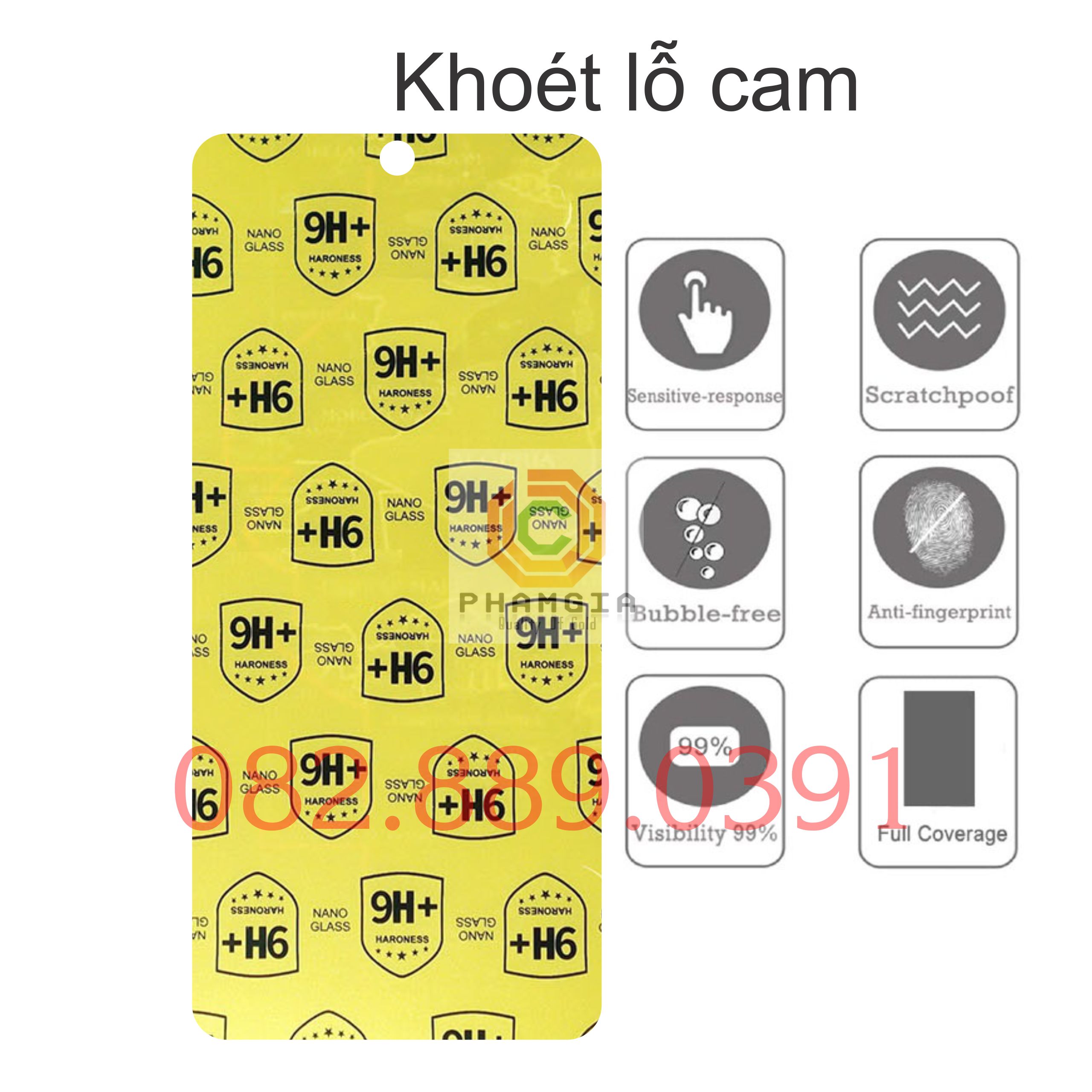 Dán cường lực Samsung M51 dẻo nano