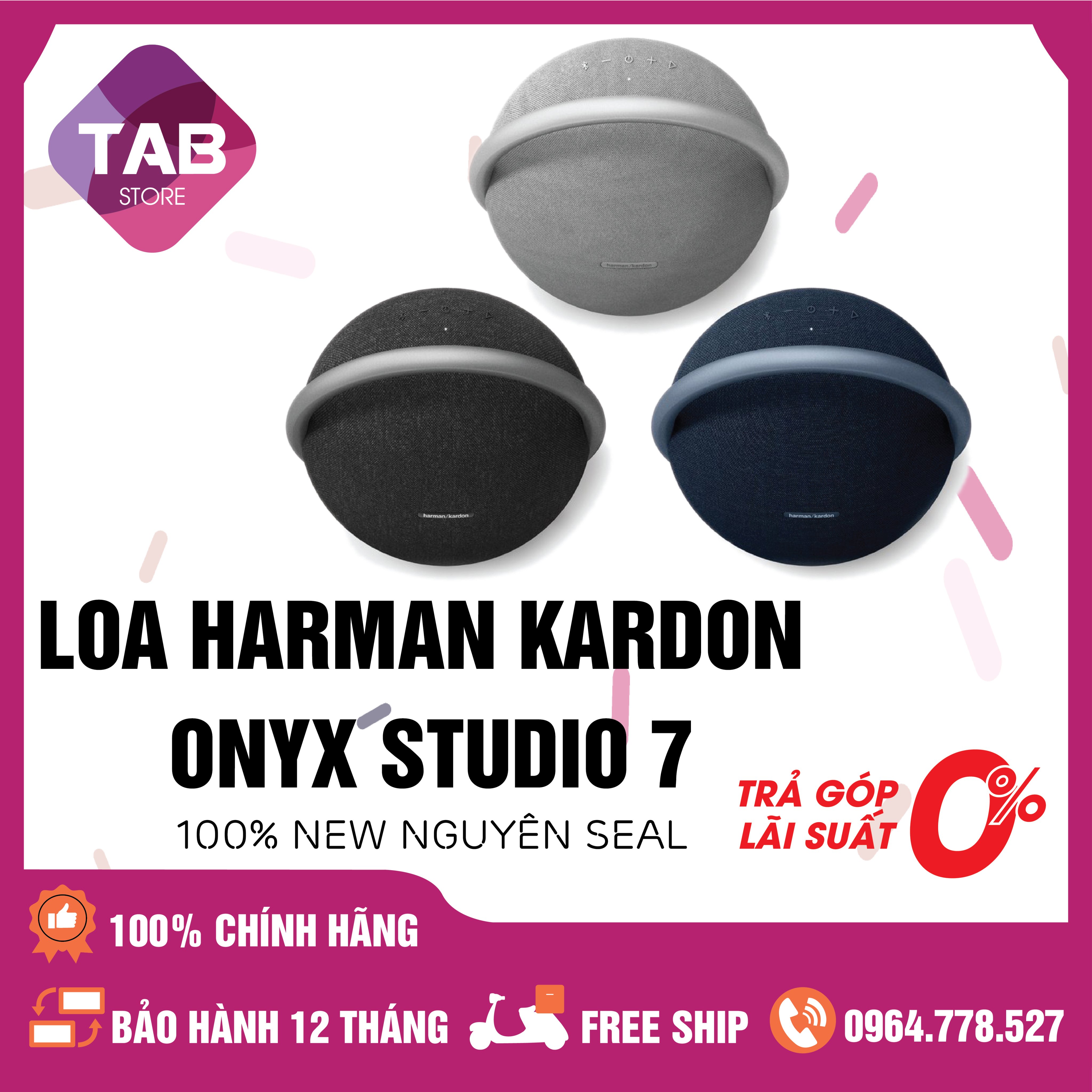 Loa Harman Kardon Onyx Studio 7 - Chính Hãng (Bảo Hành 12 T)