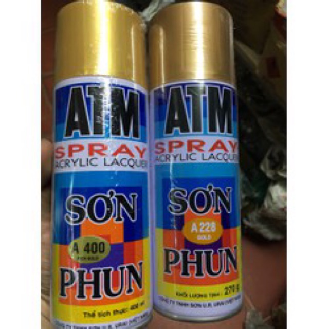 Sơn xịt nhũ đồng A400