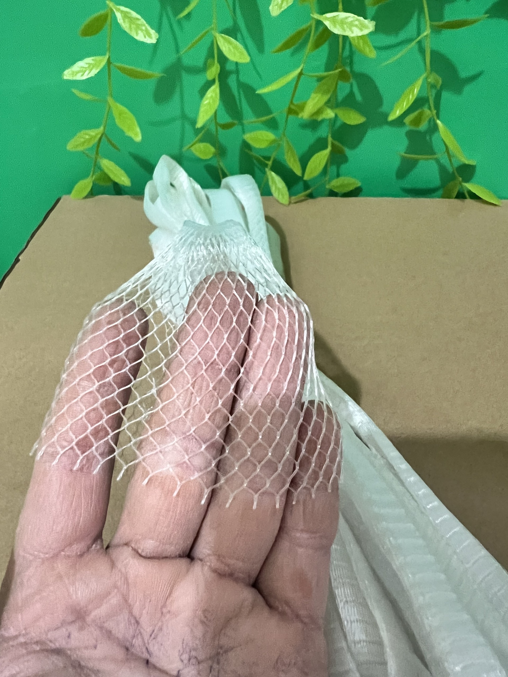 Lưới đóng phân dê, phân tan chậm dành cho hoa lan, lưới bao bông hoa (6-7m/100g)