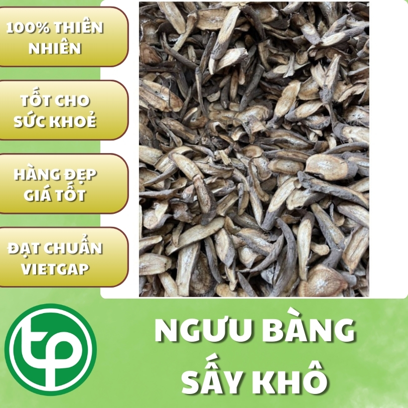 [Hàng mới về] Ngưu bàng khô 500g - Công Ty Thảo Dược Tấn Phát - Hỗ trợ thanh nhiệt giải độc cực kỳ hiệu quả