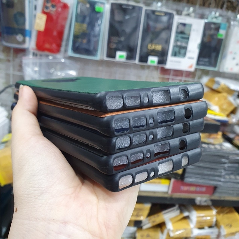 Ốp lưng Samsung Note9 dẻo kiểu da thiết kế thời trang