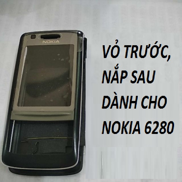 [HCM]VỎ TRƯỚC VỎ SAU CỦA NOKIA 6280 (không kèm phím)