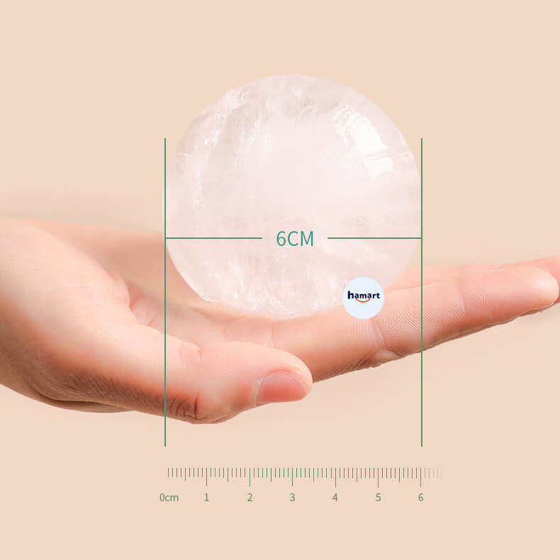 Khuôn Làm Đá Viên Tròn 6cm Tan Chậm Tiện Lợi (Dùng uống sâm panh, Đồ uống có ga ....)