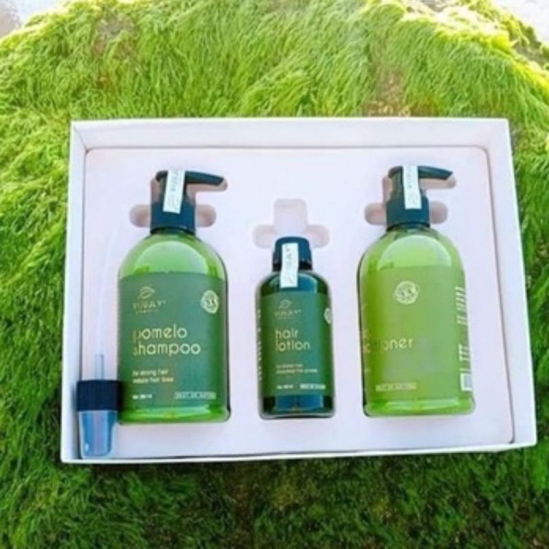 Combo Dầu Gội Bưởi VIJULLY ( Gội, xả, xịt) Full hộp mẫu mới