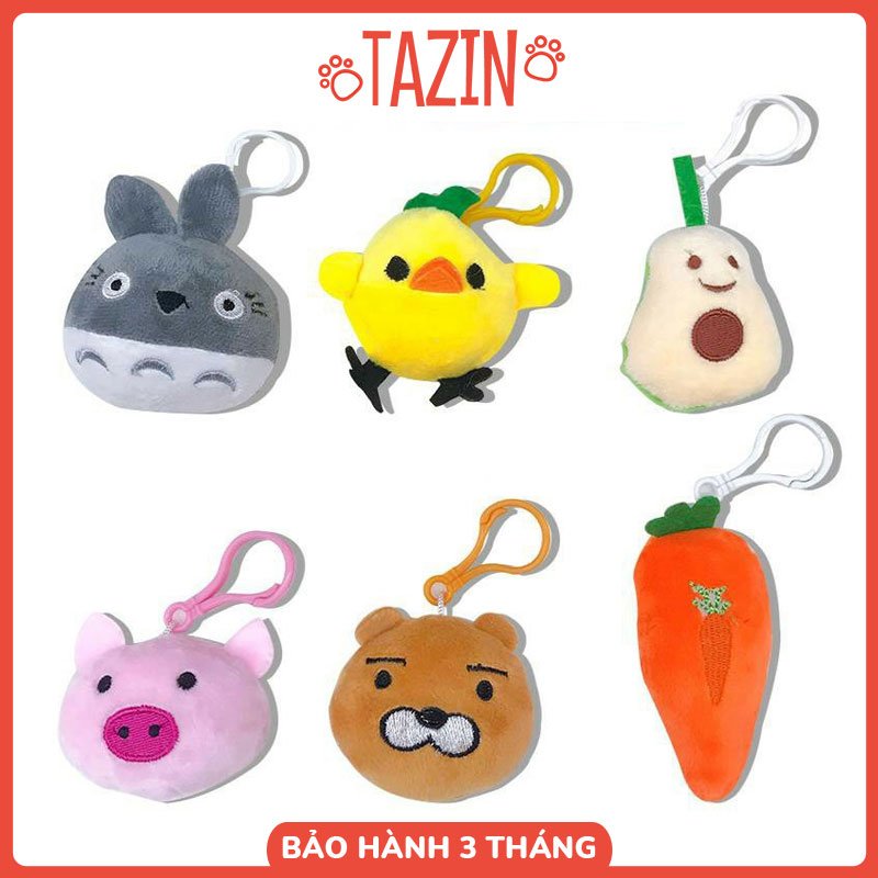 Móc Khóa Gấu Bông 15cm Cao Cấp Memon Cao Cấp, phù hợp làm quà tặng, đồ trang trí